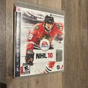 EA Sports NHL 10 for PlayStation 3 - Black and Red